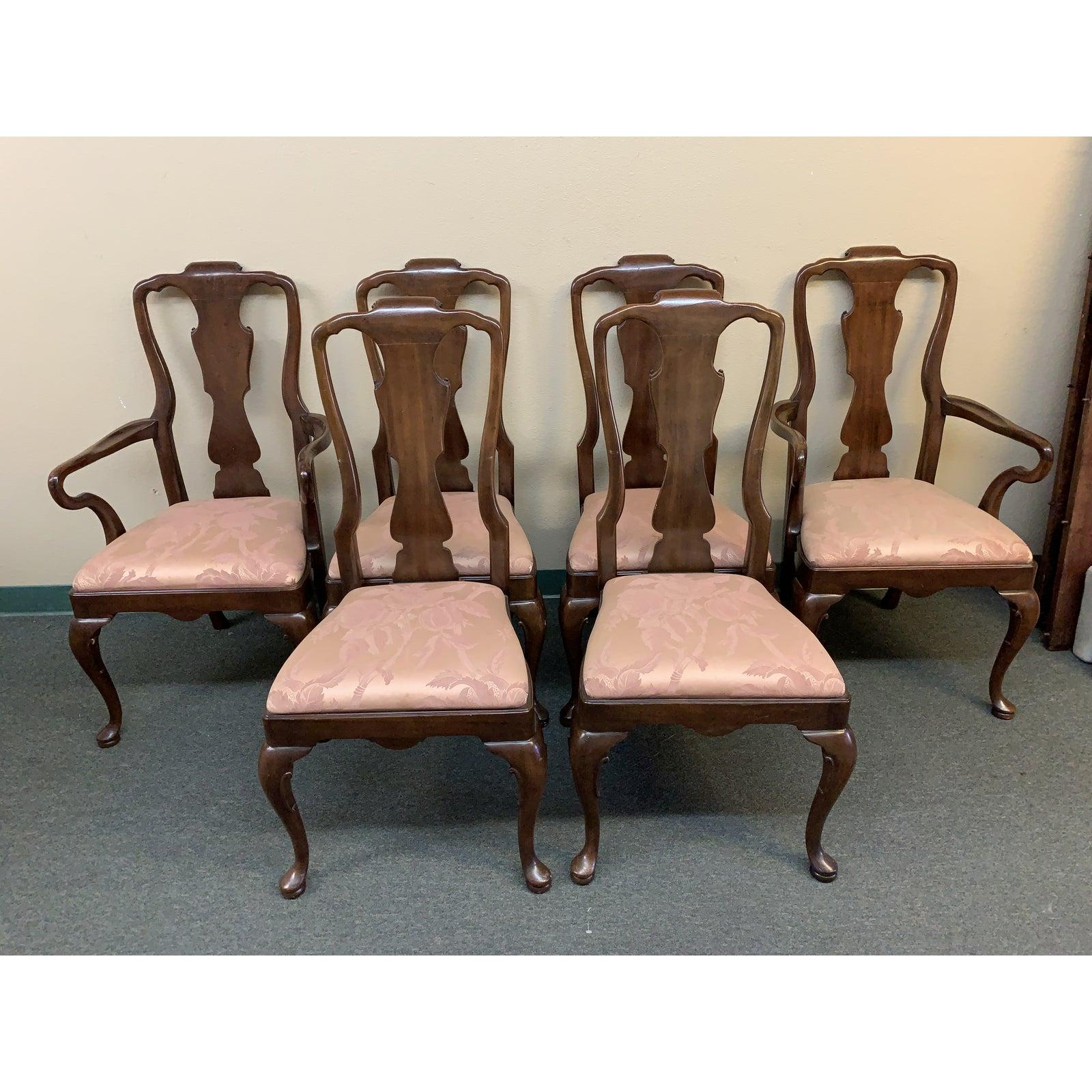 Henredon Aston Court Collection Chairs, Set of Six For Sale 5