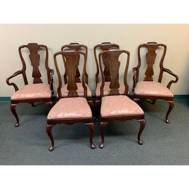 Henredon Aston Court Collection Chairs, Set of Six For Sale at 1stDibs