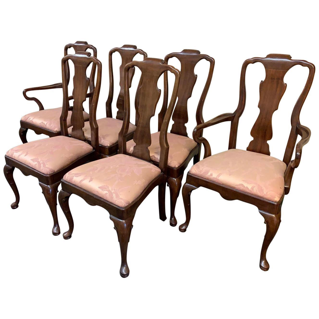 Henredon Aston Court Collection Chairs, Set of Six For Sale