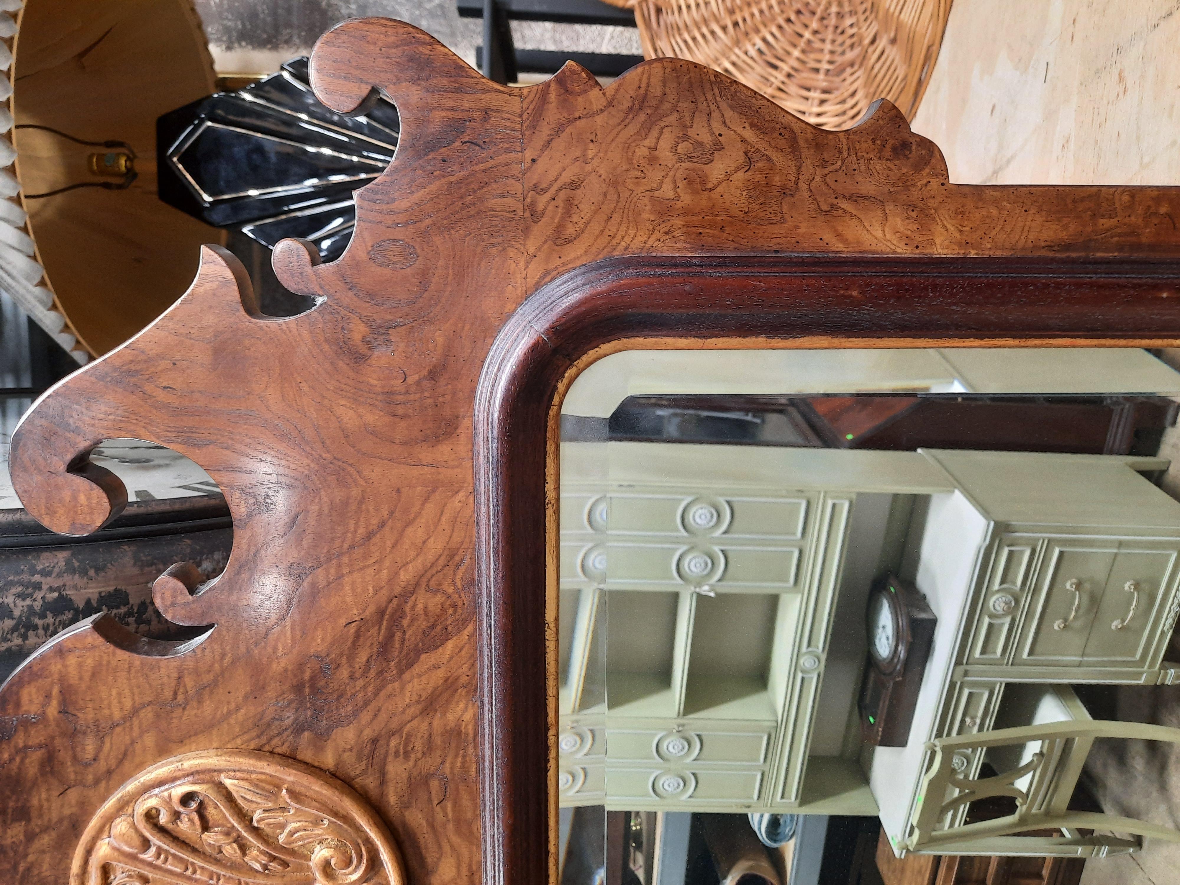 20th Century Henredon Aston Court Chippendale Mirror, circa 1980s