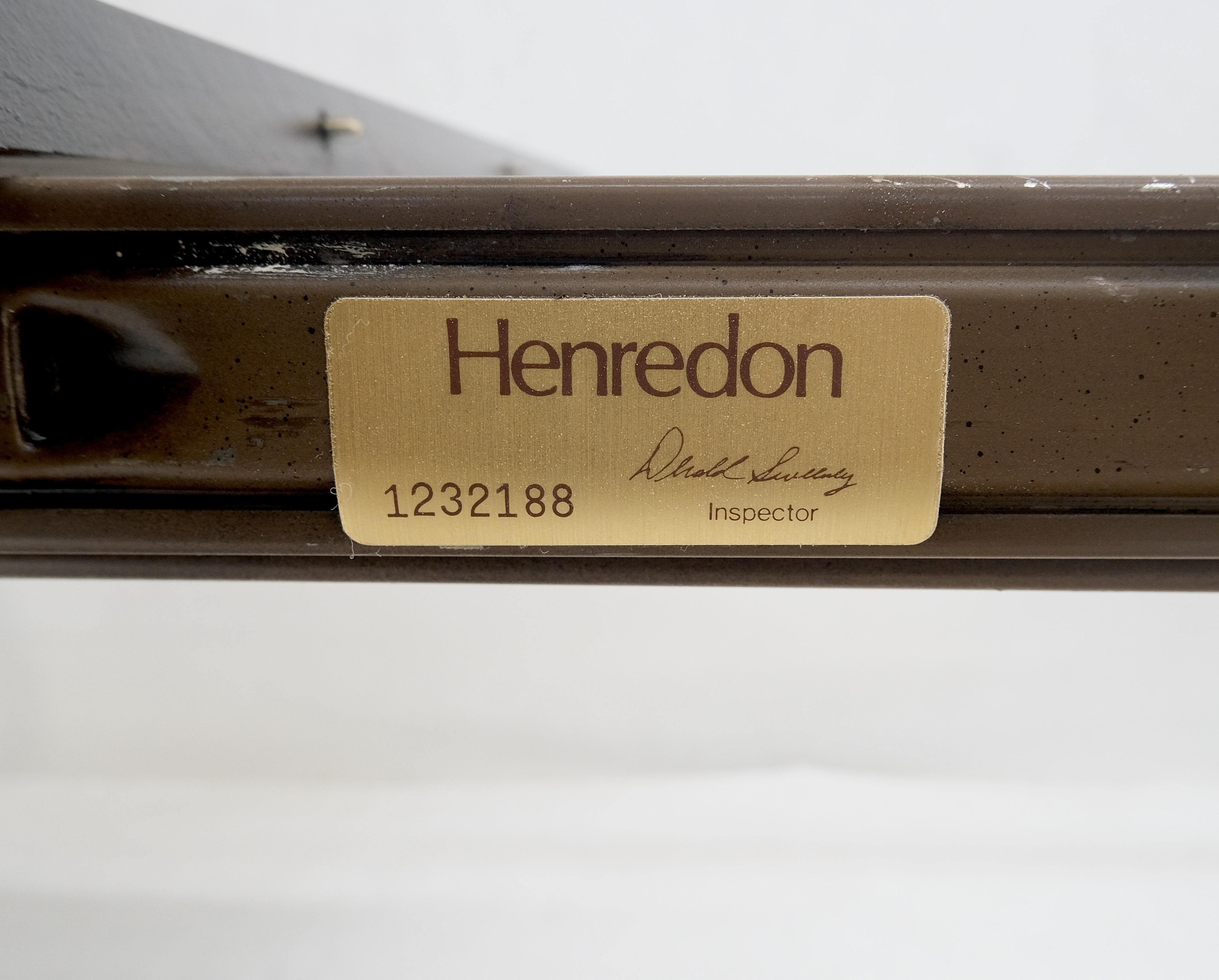 Henredon Banded Burl Walnut Ball & Claw Feet Chippendale Dining Table 2 Ext MINT For Sale 10