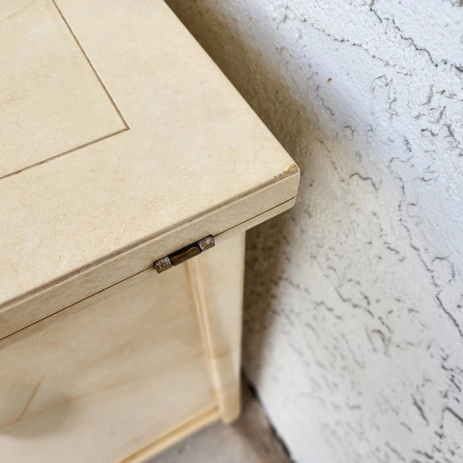 HENREDON Bar Buffet Asian Goat Skin For Sale 6