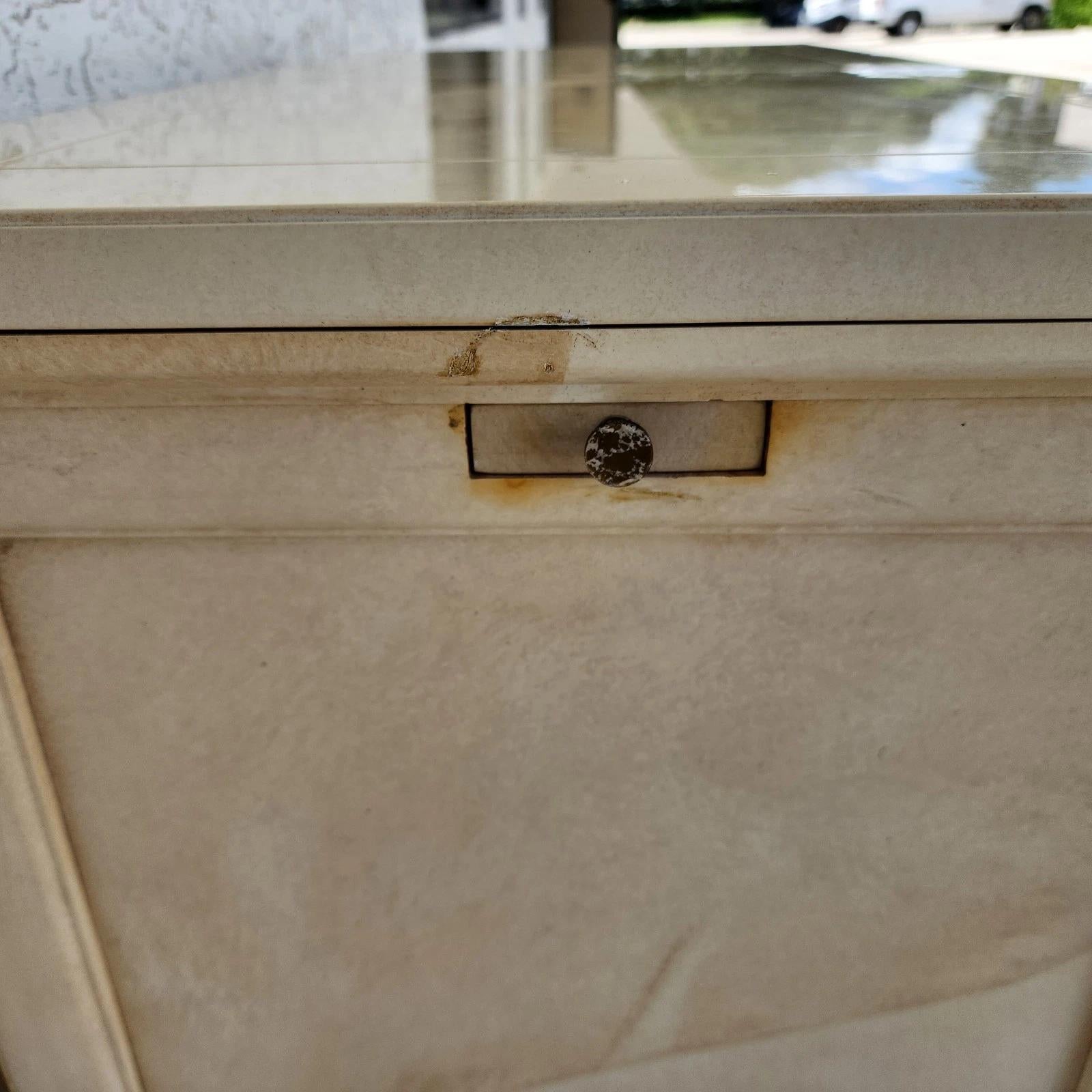 HENREDON Bar Buffet Asian Goat Skin For Sale 9