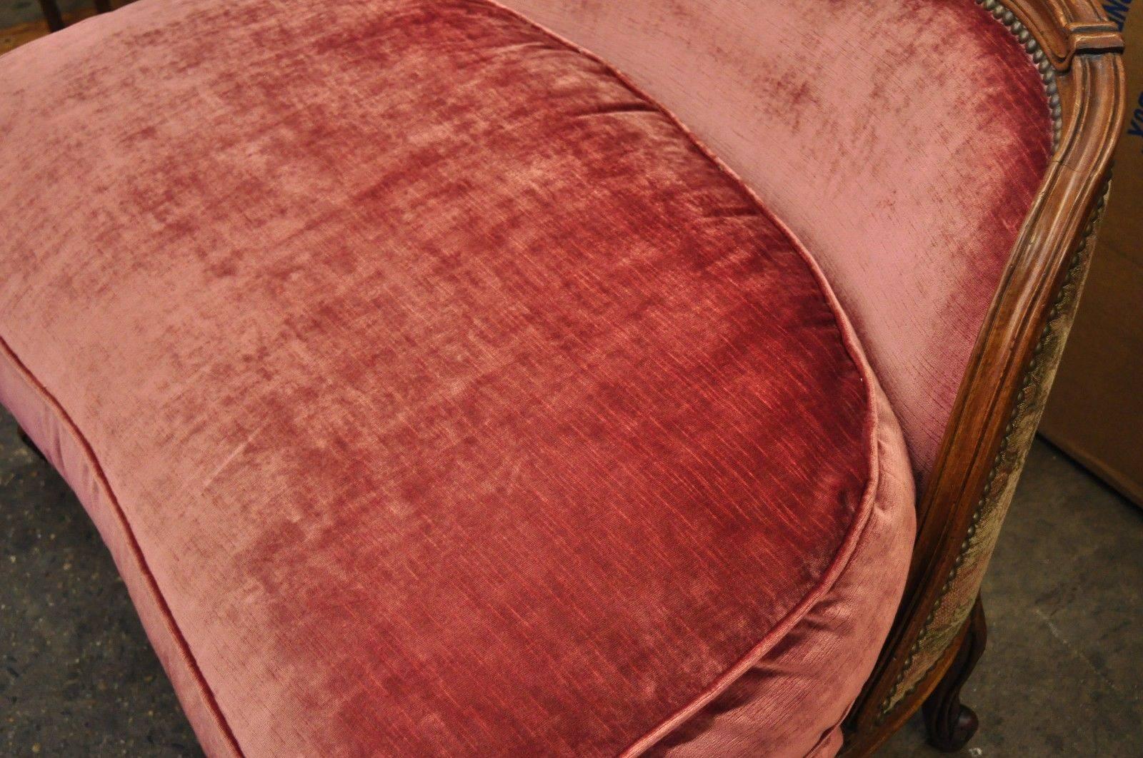 Henredon Beacon Hill Oversized French Country Louis XV Bergère Chair and Ottoman 4
