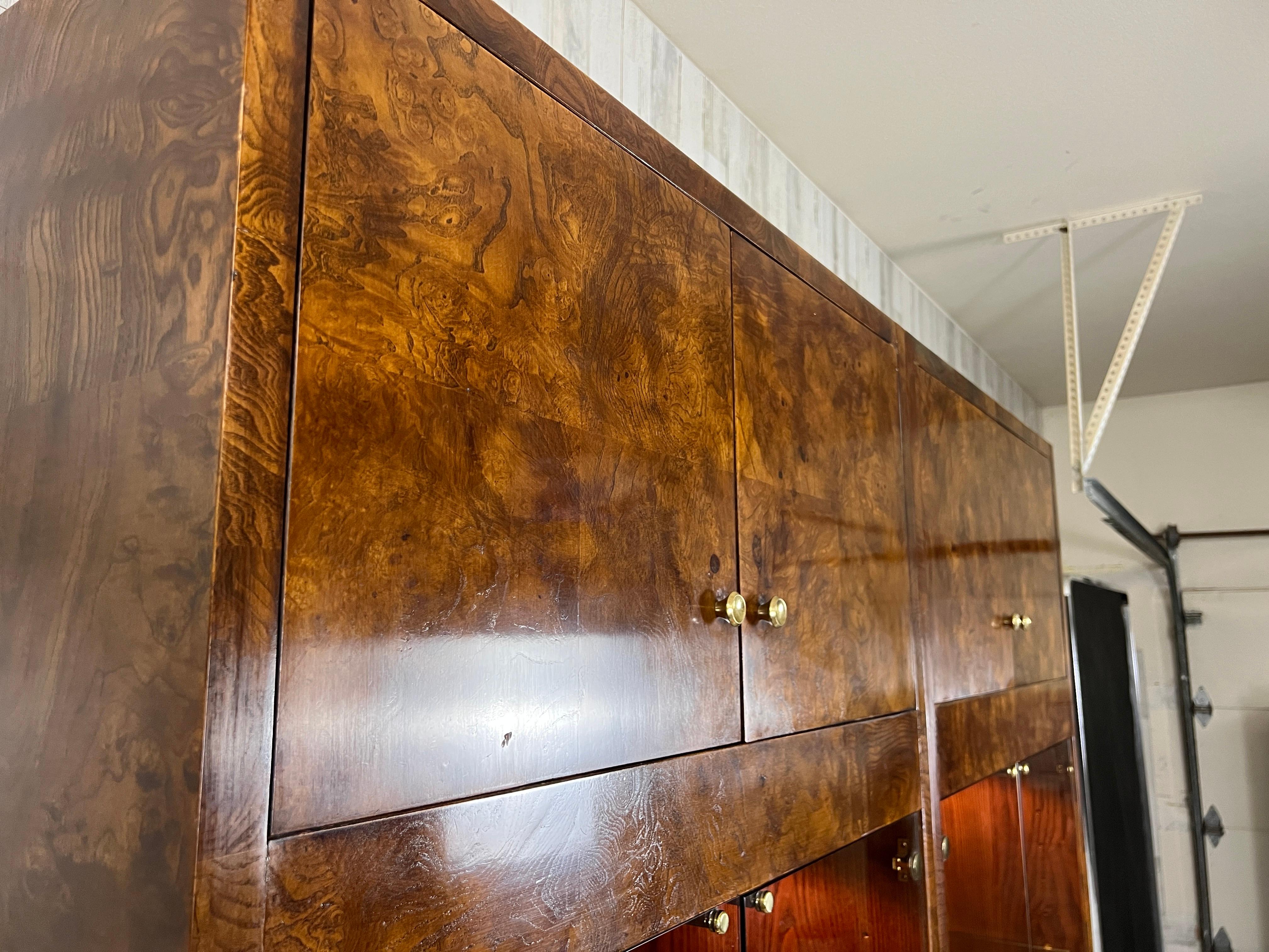 Henredon Burl Wood Cabinets 5