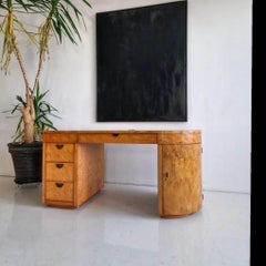 Henredon Burlwood 2-sided desk