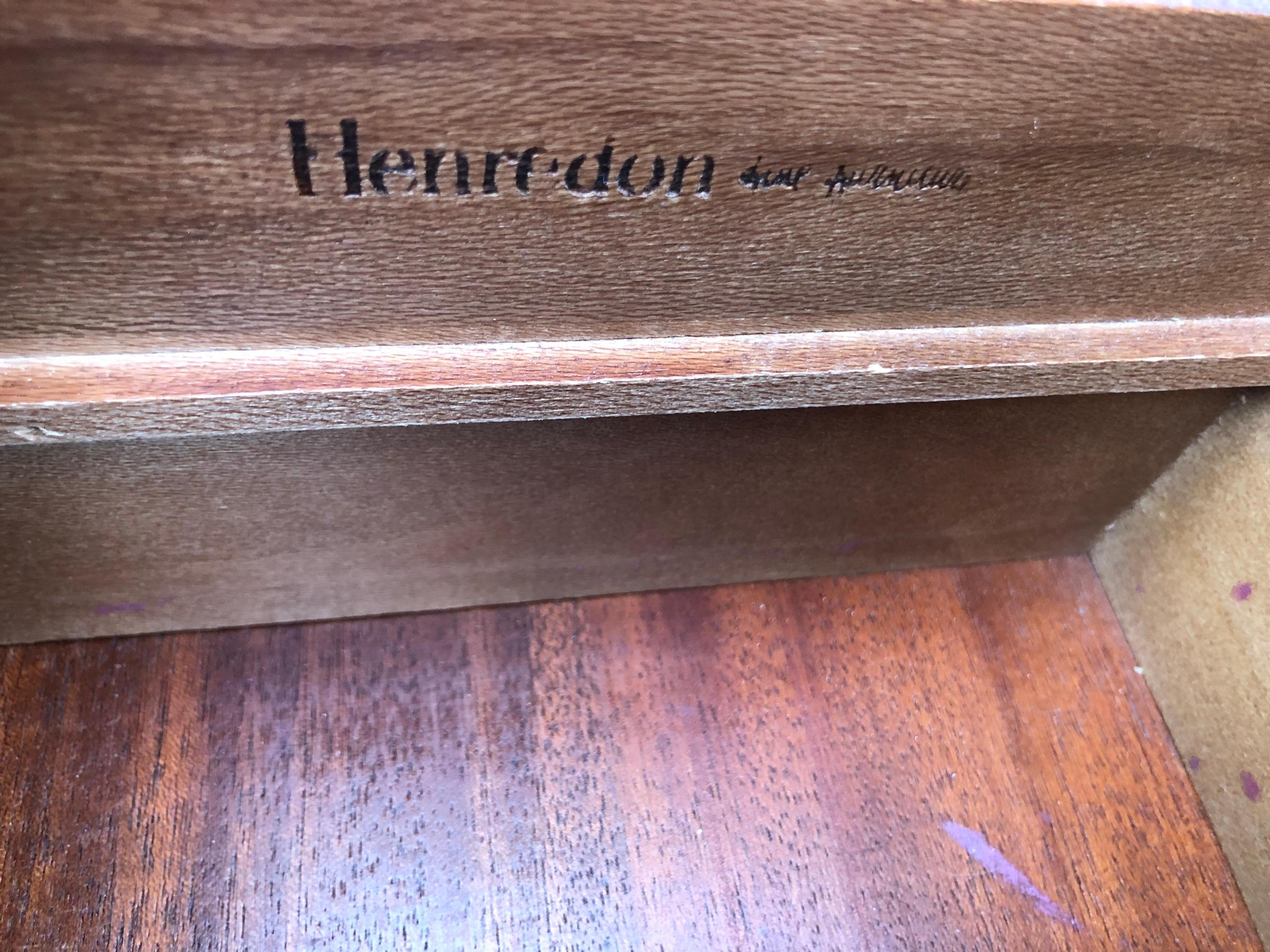 Henredon Campaign Chest of Drawers 11