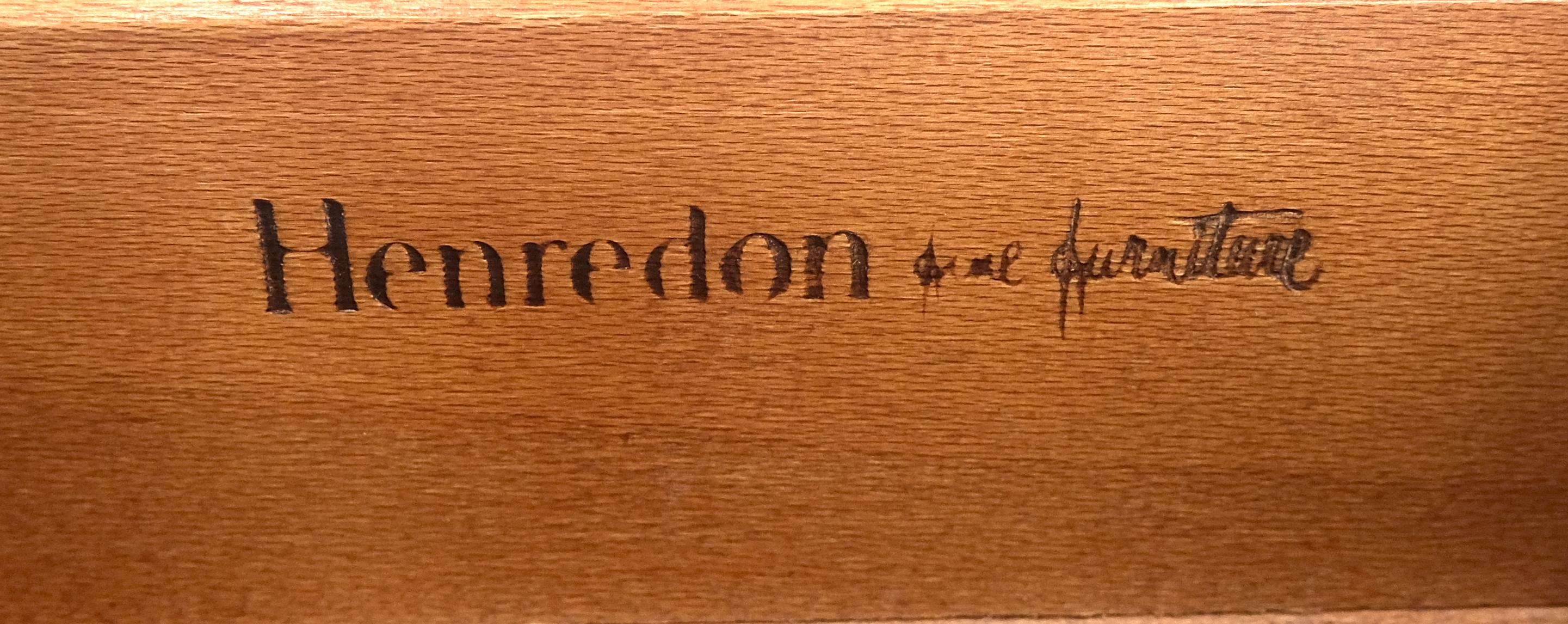 Henredon Campaigner Style 7 Schubladen Compact 64