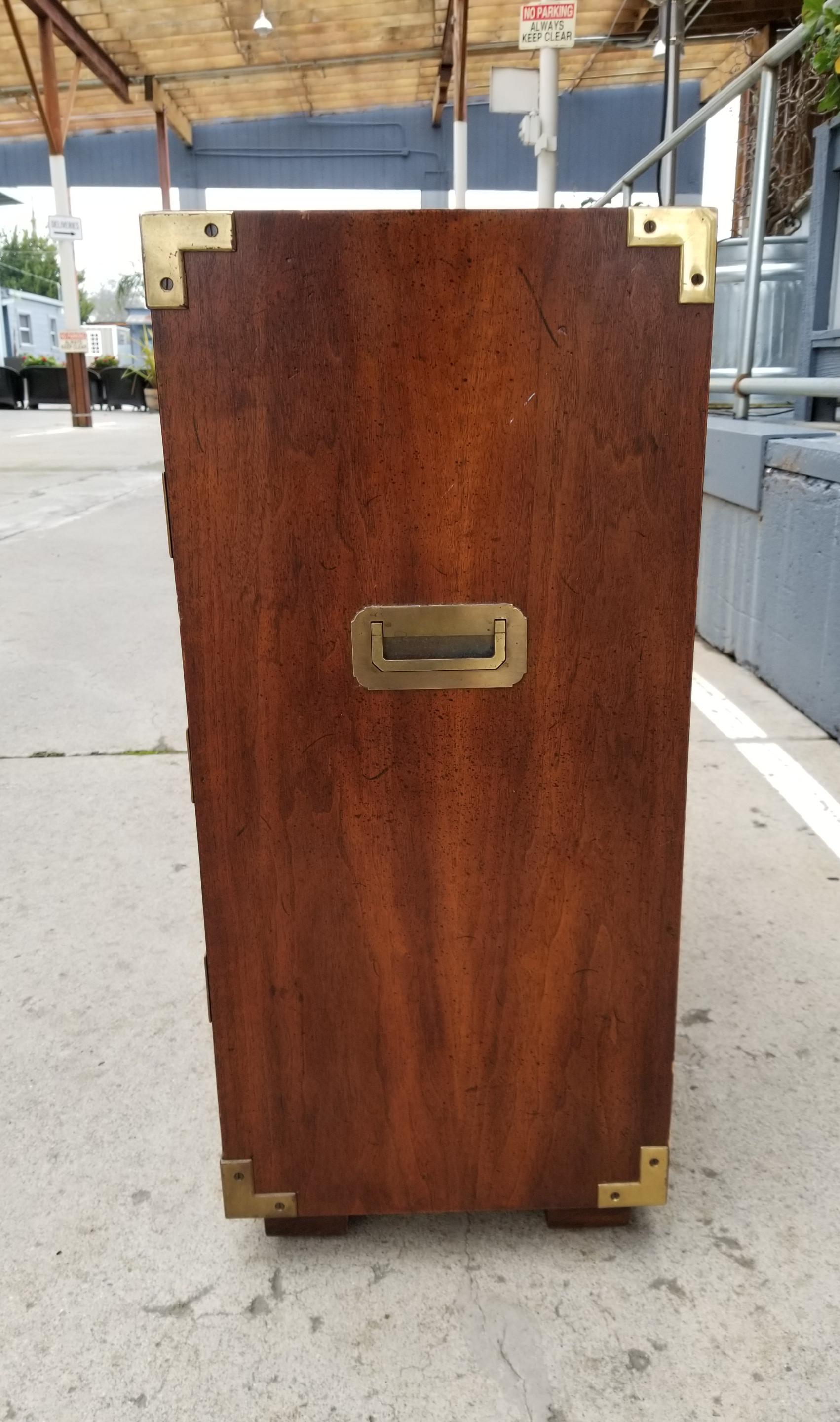 Henredon Campaign Style Chest 3