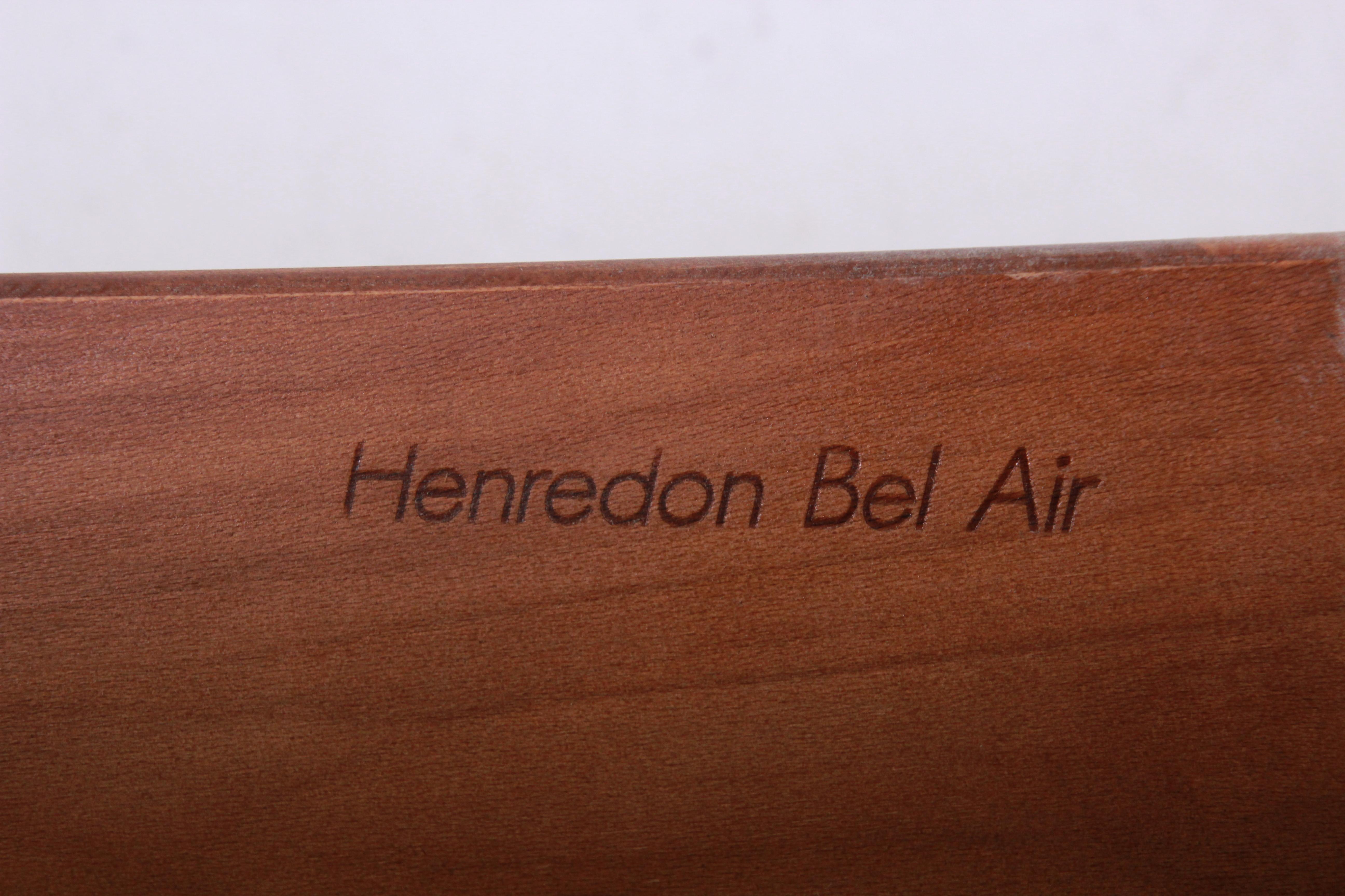 Henredon Campaign Style Oak Gentleman's Chest 5