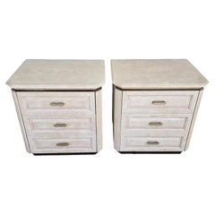 Henredon Charisma Nightstands Side Tables Picklewood Pair