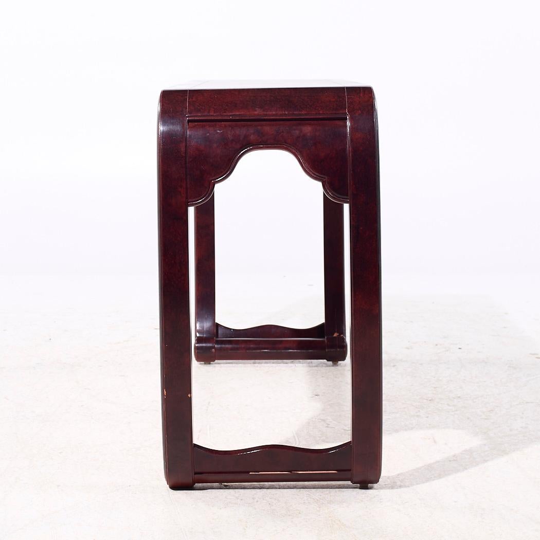 American Henredon Chinoiserie Console Table For Sale