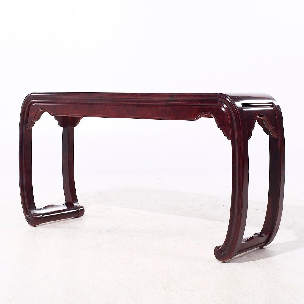 Henredon Chinoiserie Console Table For Sale 1