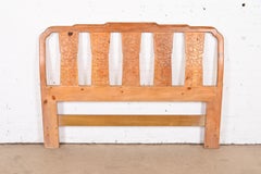 Henredon Chinoiserie Pine Queen Size Headboard With Dragon Motifs, Circa 1970s