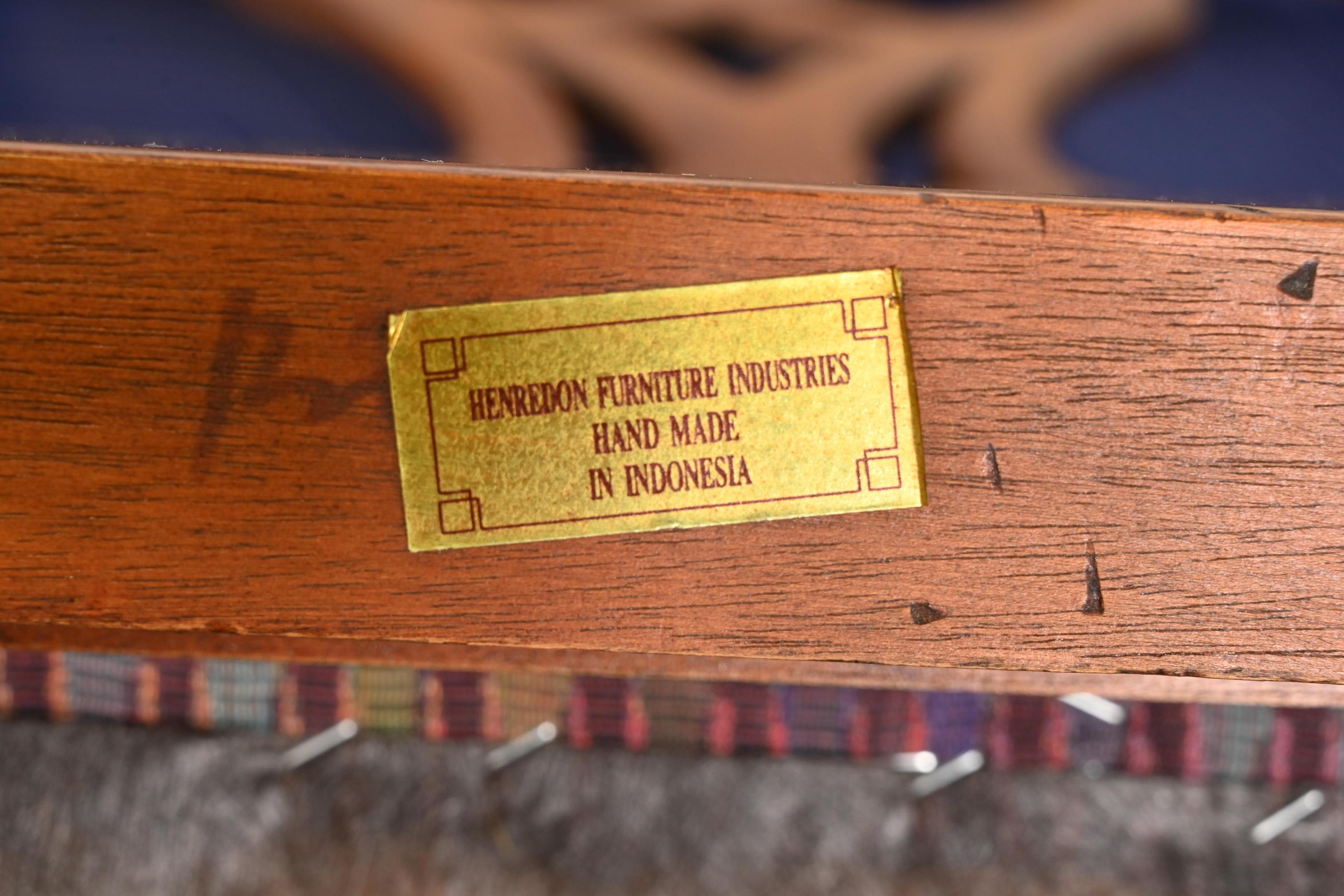 Henredon Chippendale Sillones de Caoba Tallada o Sillas de Capitán de Comedor, Pareja 5