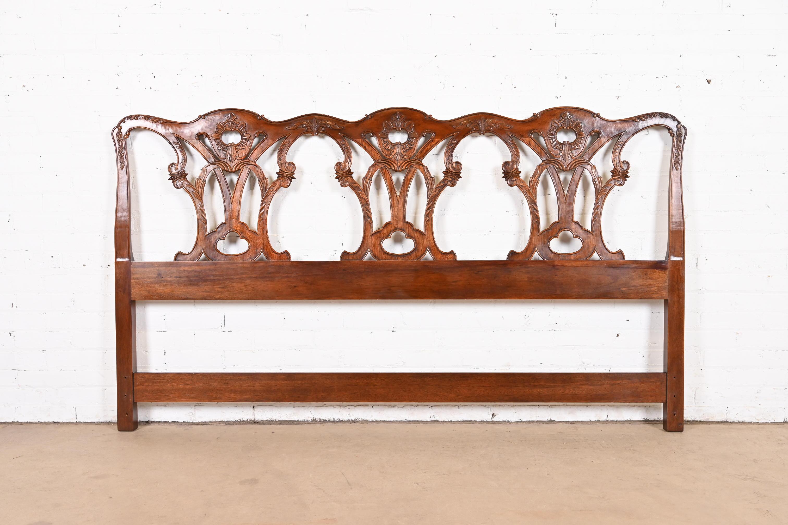 henredon king headboard