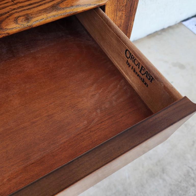 Henredon Circa East Console Table Bar Desk in vendita 4