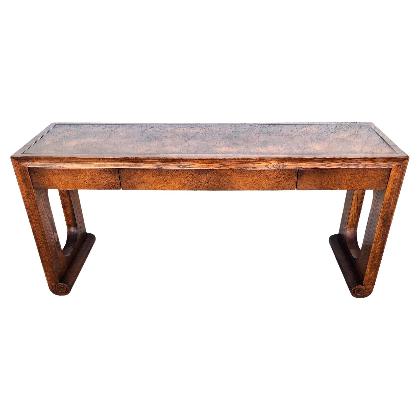 Henredon Circa East Console Table Bar Desk in vendita