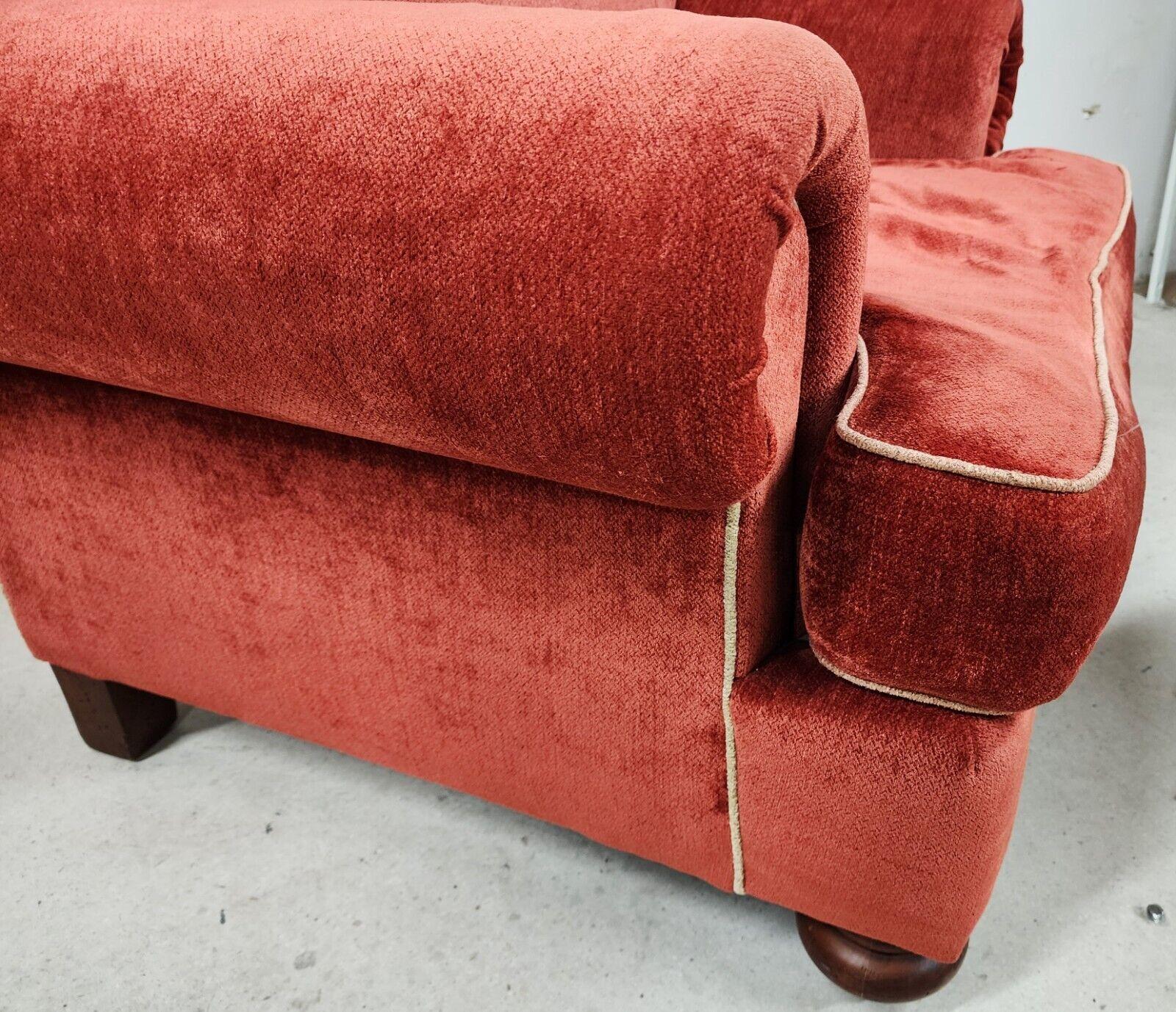 Henredon Comfy Plush Armchair Lounge Chair 5