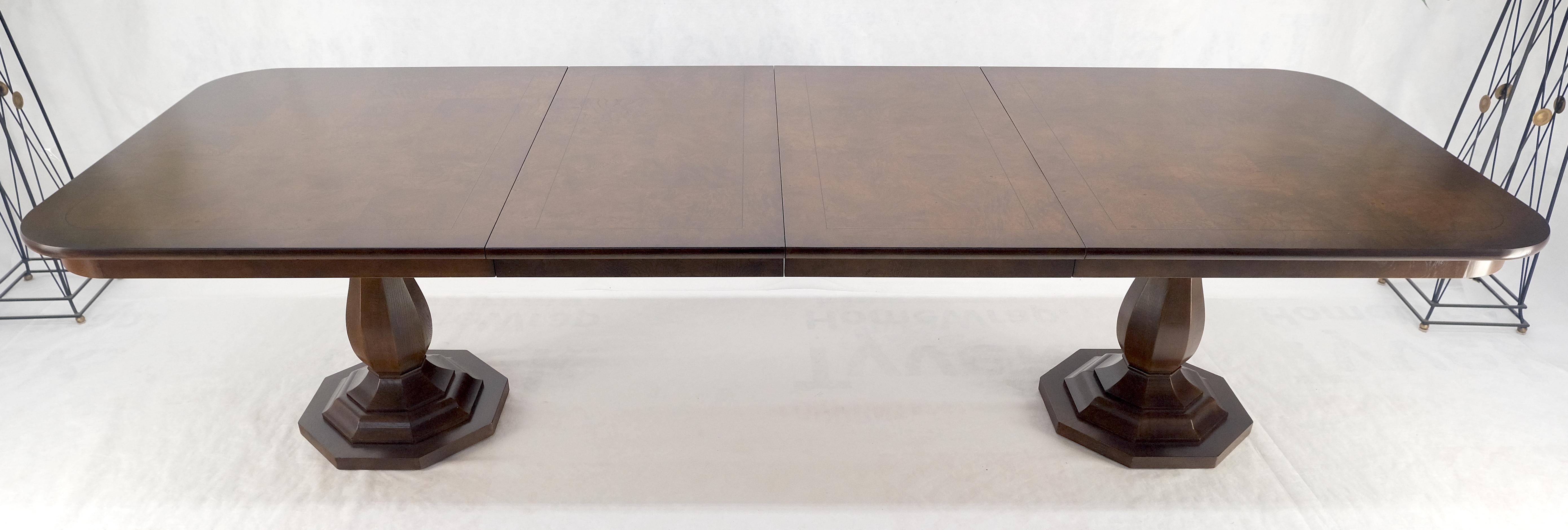Mid-Century Modern Henredon Double Pedestal Legs 76