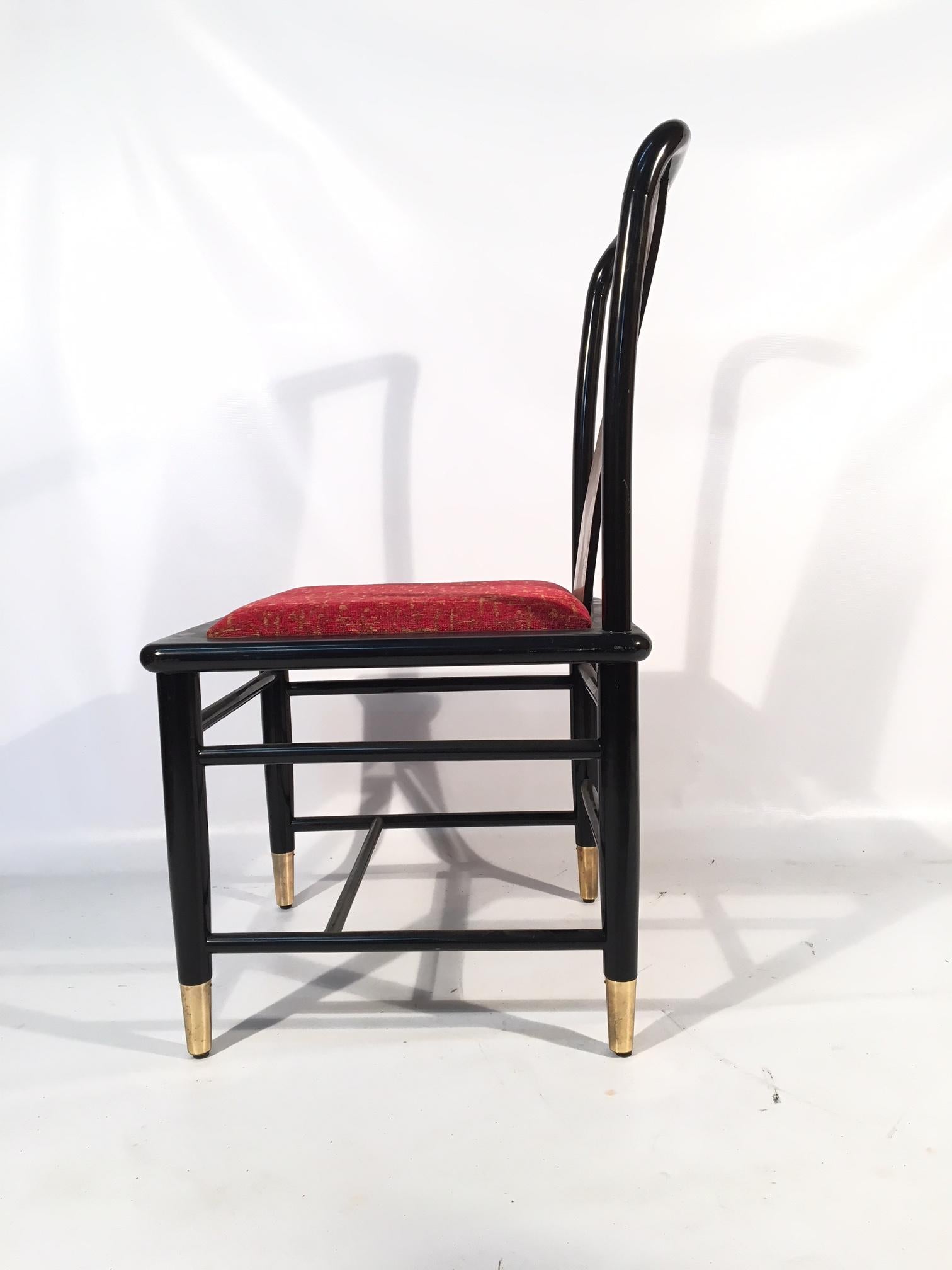 Henredon Elan Koa Wood Asian Chinoiserie Chairs, Set of Six In Good Condition In Jacksonville, FL