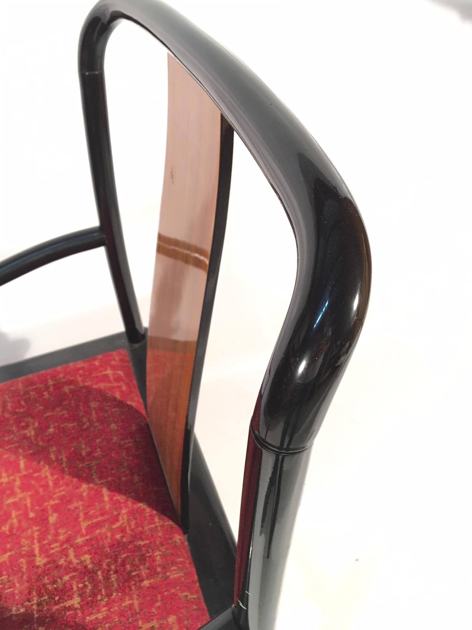 Henredon Elan Koa Wood Asian Chinoiserie Chairs, Set of Six 2
