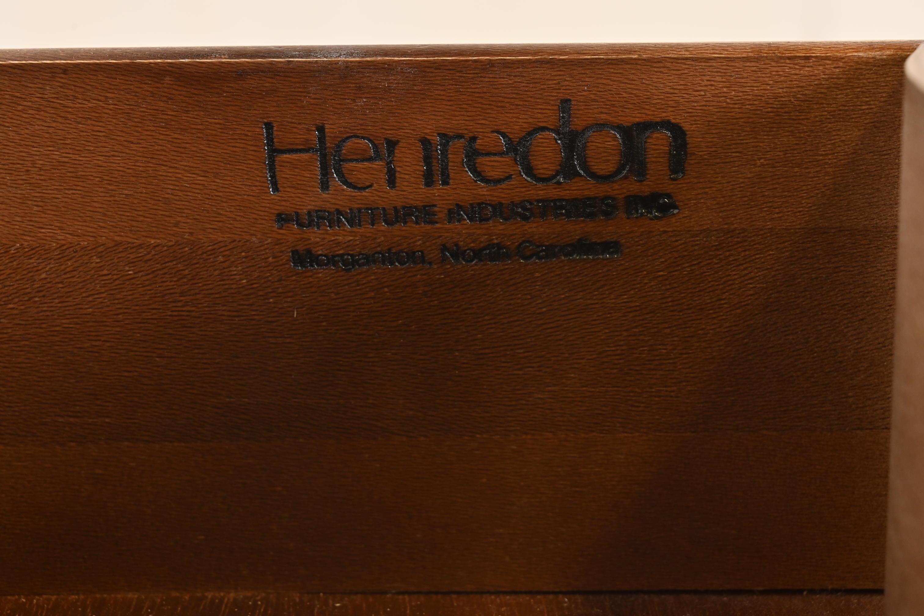 Henredon Federal Mahogany Bow Front Sideboard Credenza 3