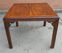 Henredon Fine Furniture Bookmatched  Table d'appoint
