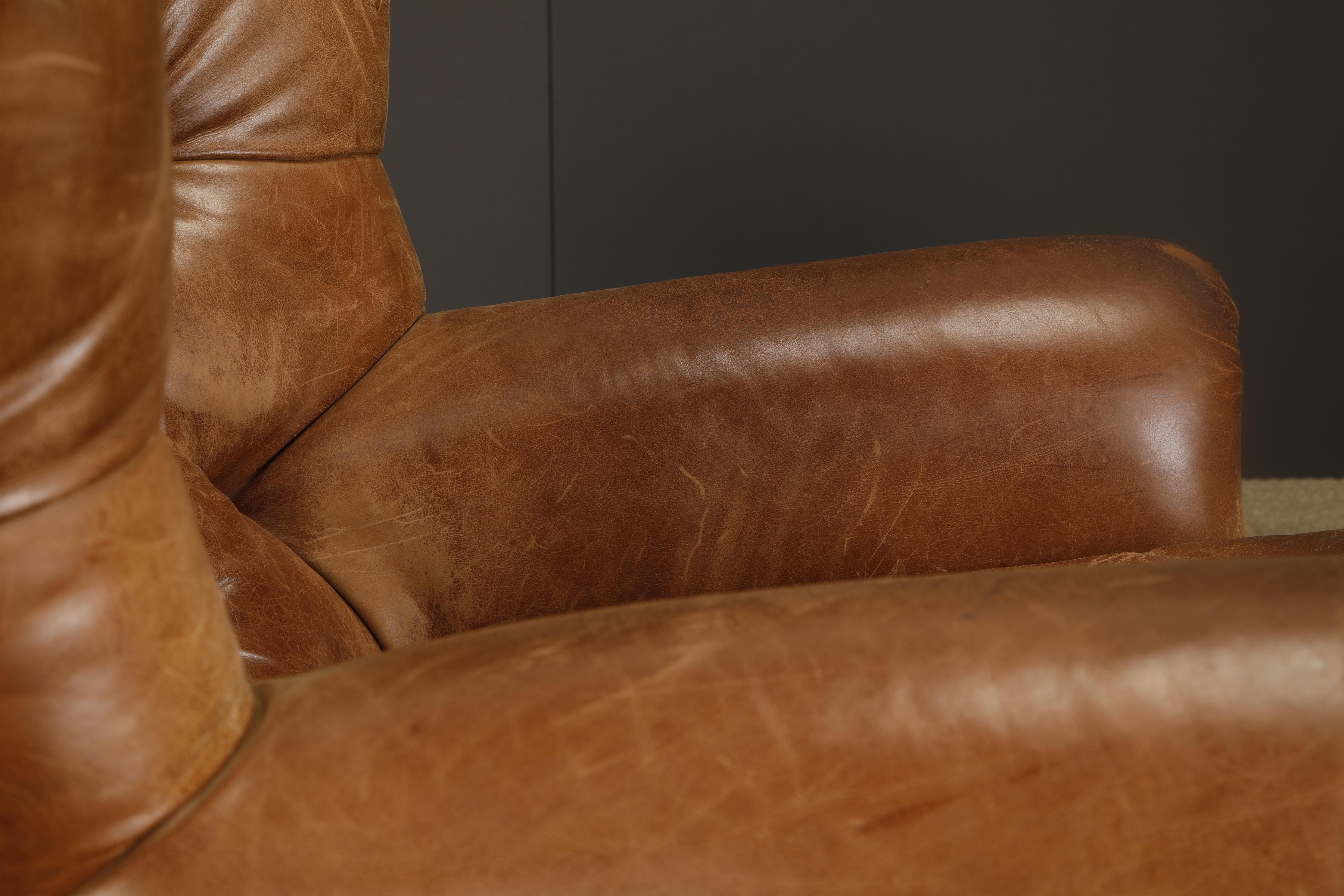 Henredon per Ralph Lauren Sedia da scrivania con schienale in pelle spessa, firmata in vendita 6