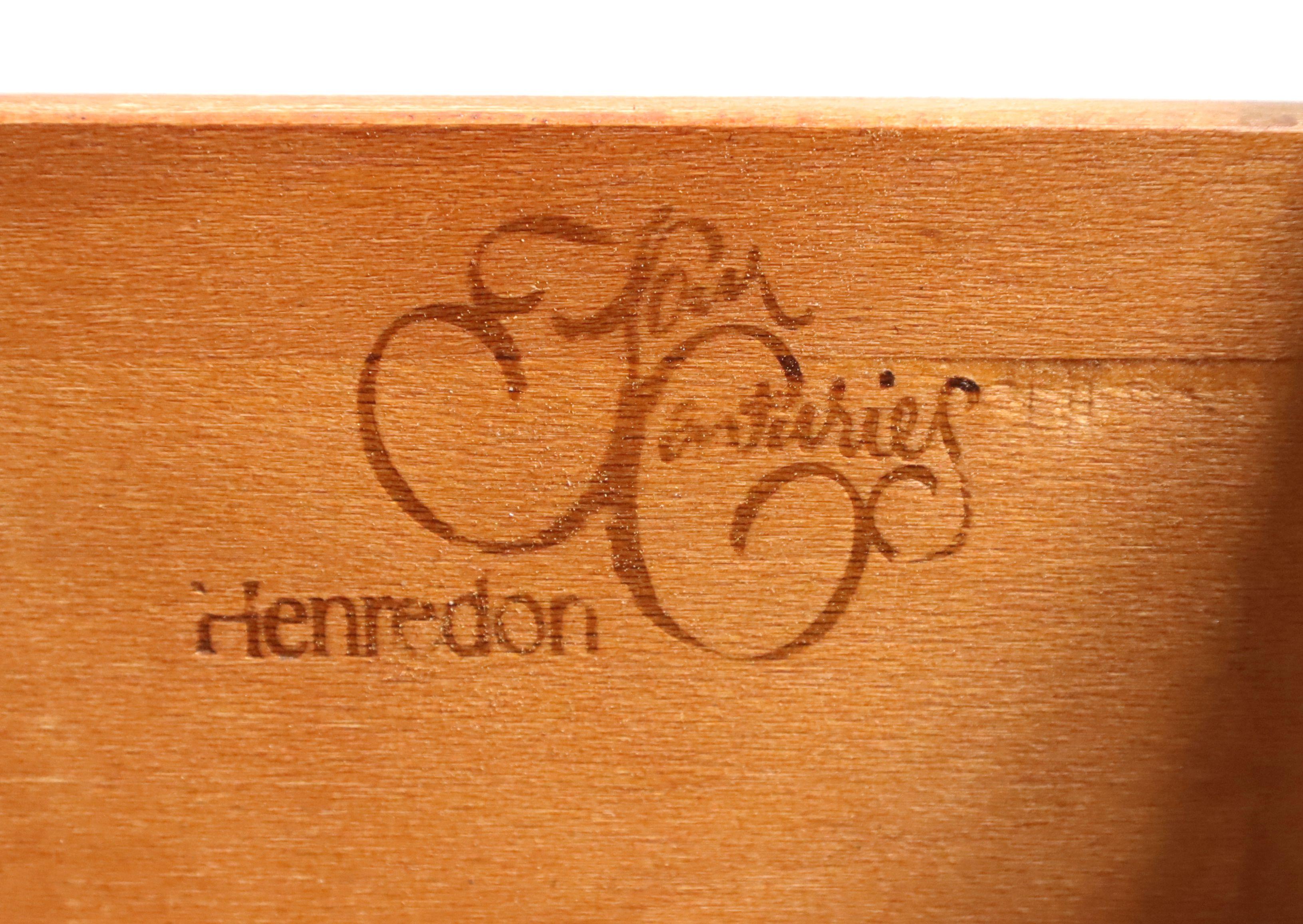 HENREDON Four Centuries Tudor Style Oak Buffet / Credenza 4