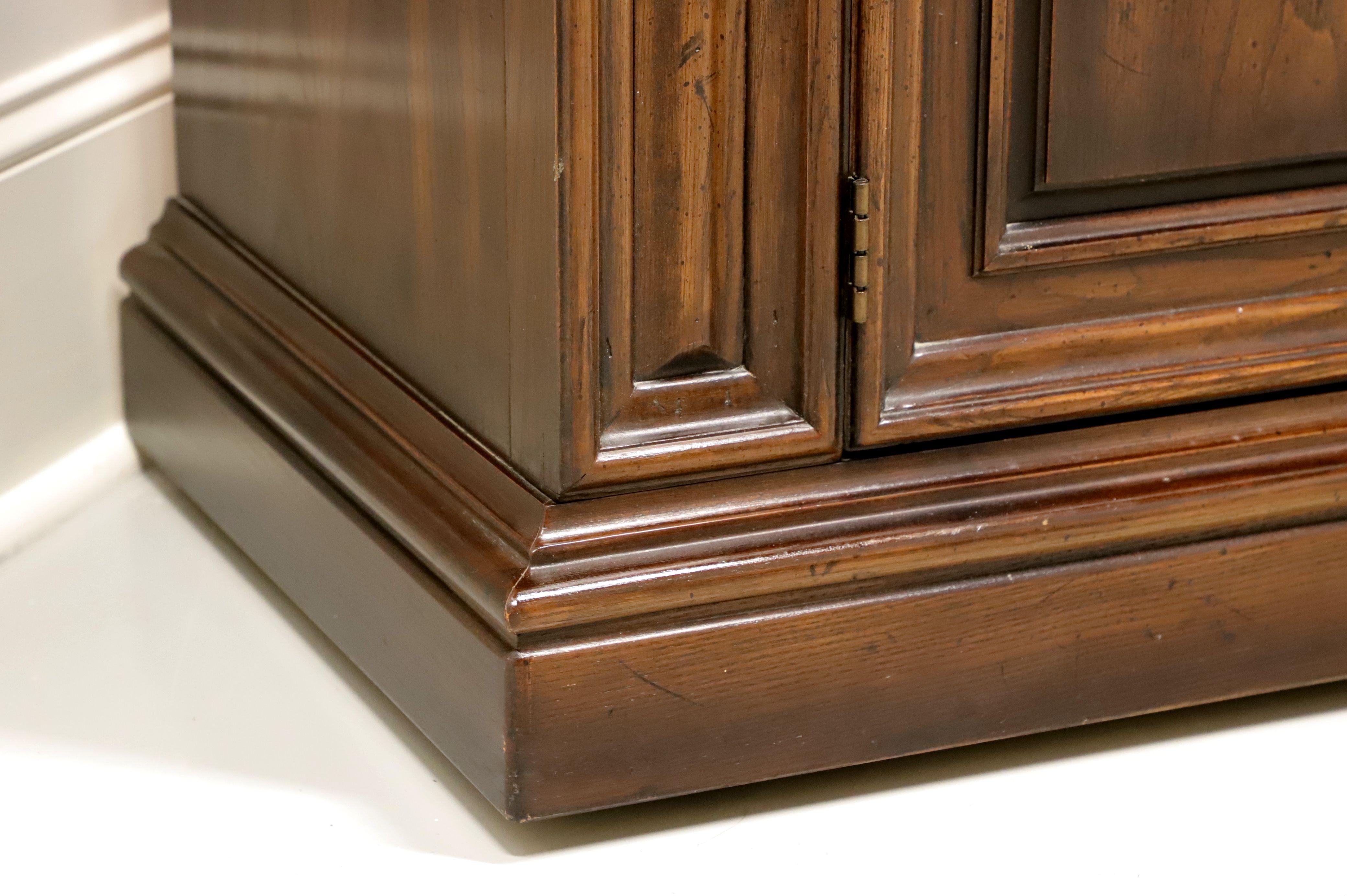 20th Century HENREDON Four Centuries Tudor Style Oak Buffet / Credenza