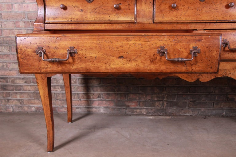 Henredon French Country Fruitwood Sideboard Buffet or Credenza at