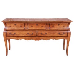 Henredon French Country Fruitwood Sideboard Buffet or Credenza