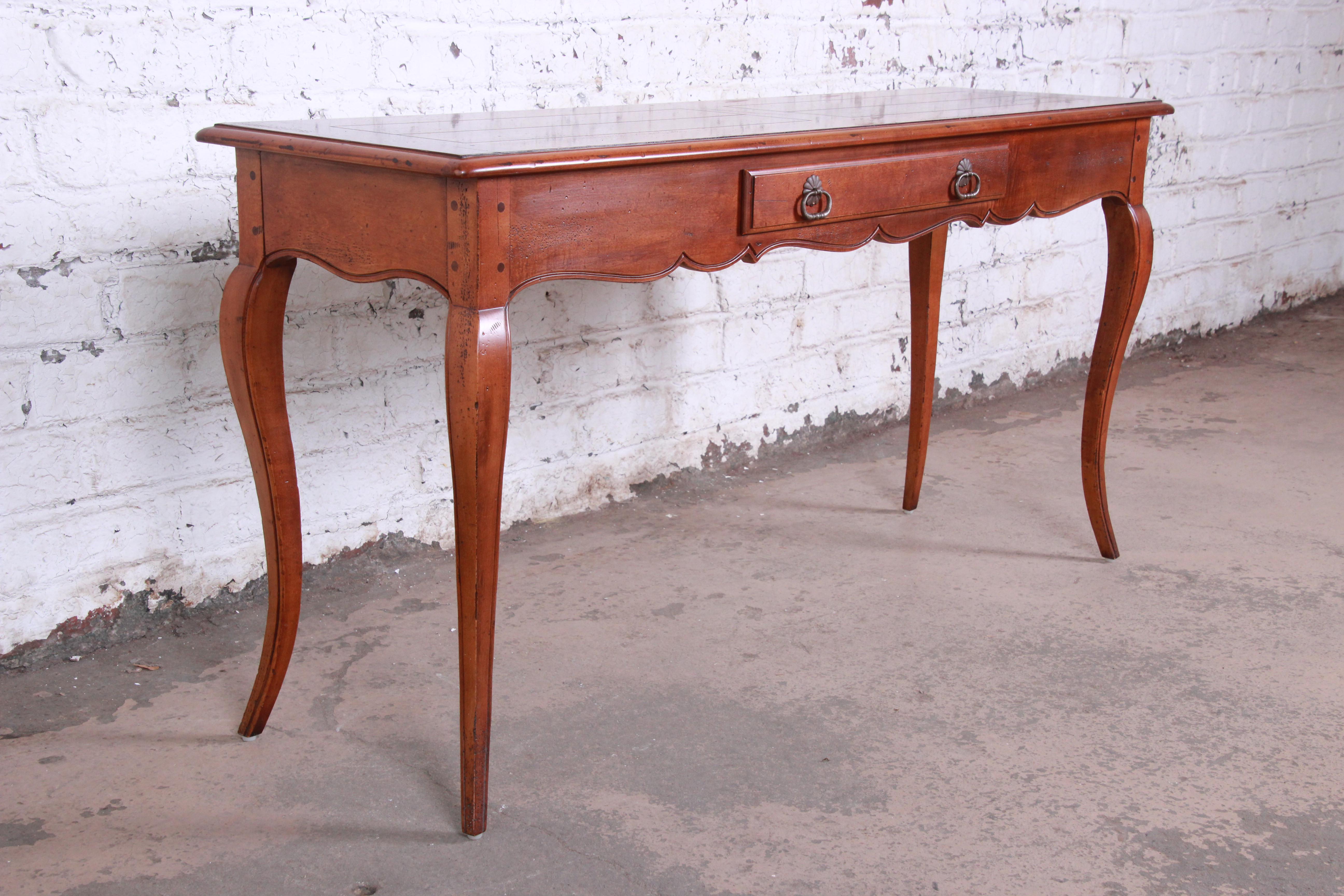 french country style console table