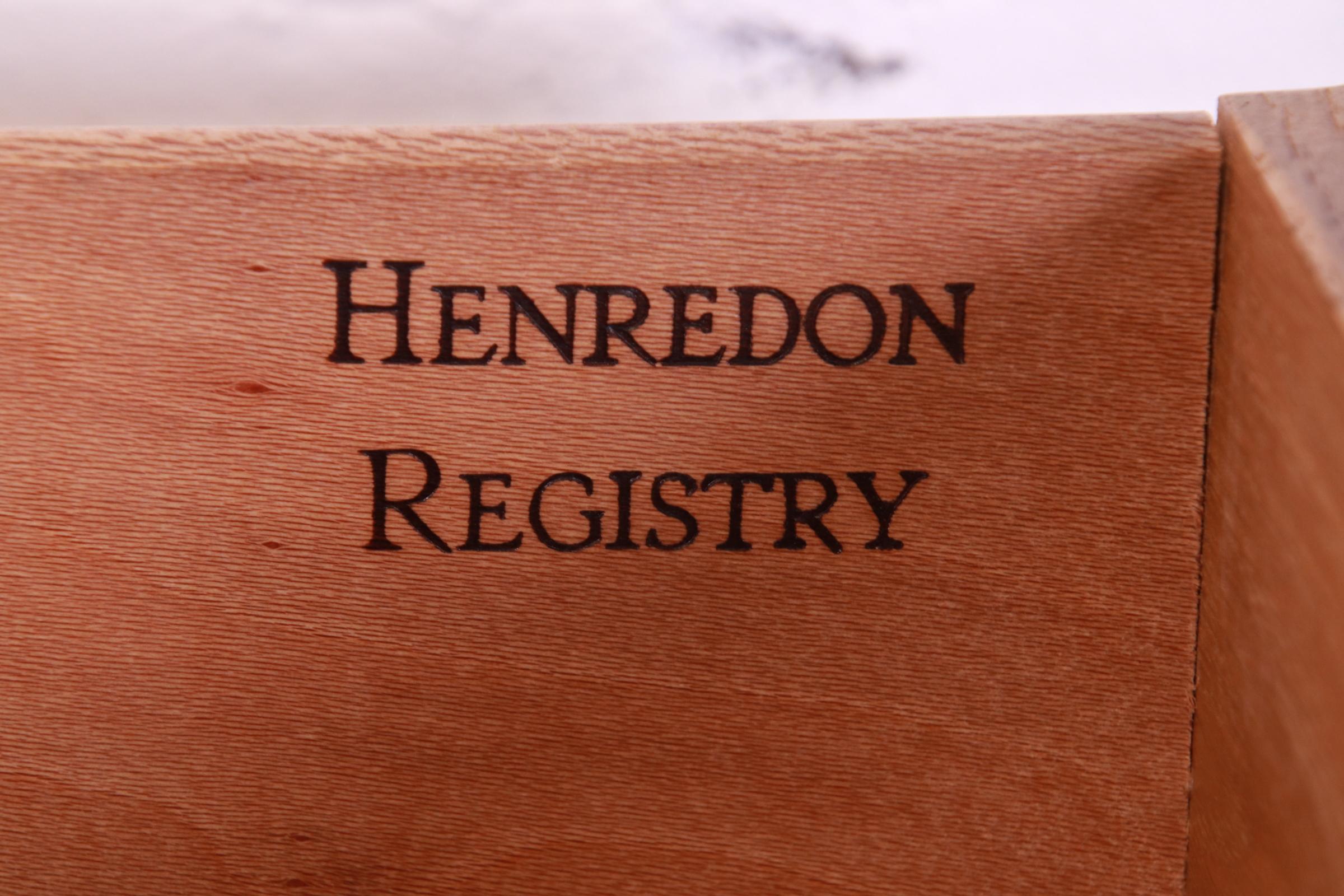 Henredon French Country Oak Bombay Form Sideboard Credenza 5