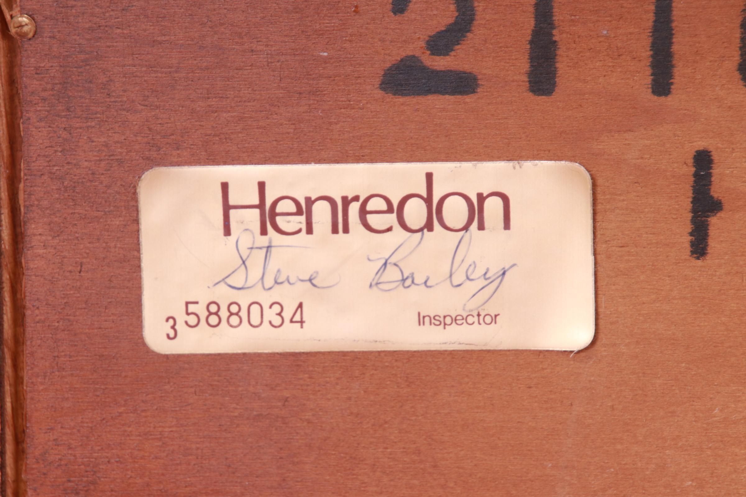 Henredon French Country Oak Bombay Form Sideboard Credenza 9