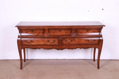 Henredon French Country Oak Bombay Form Sideboard Credenza