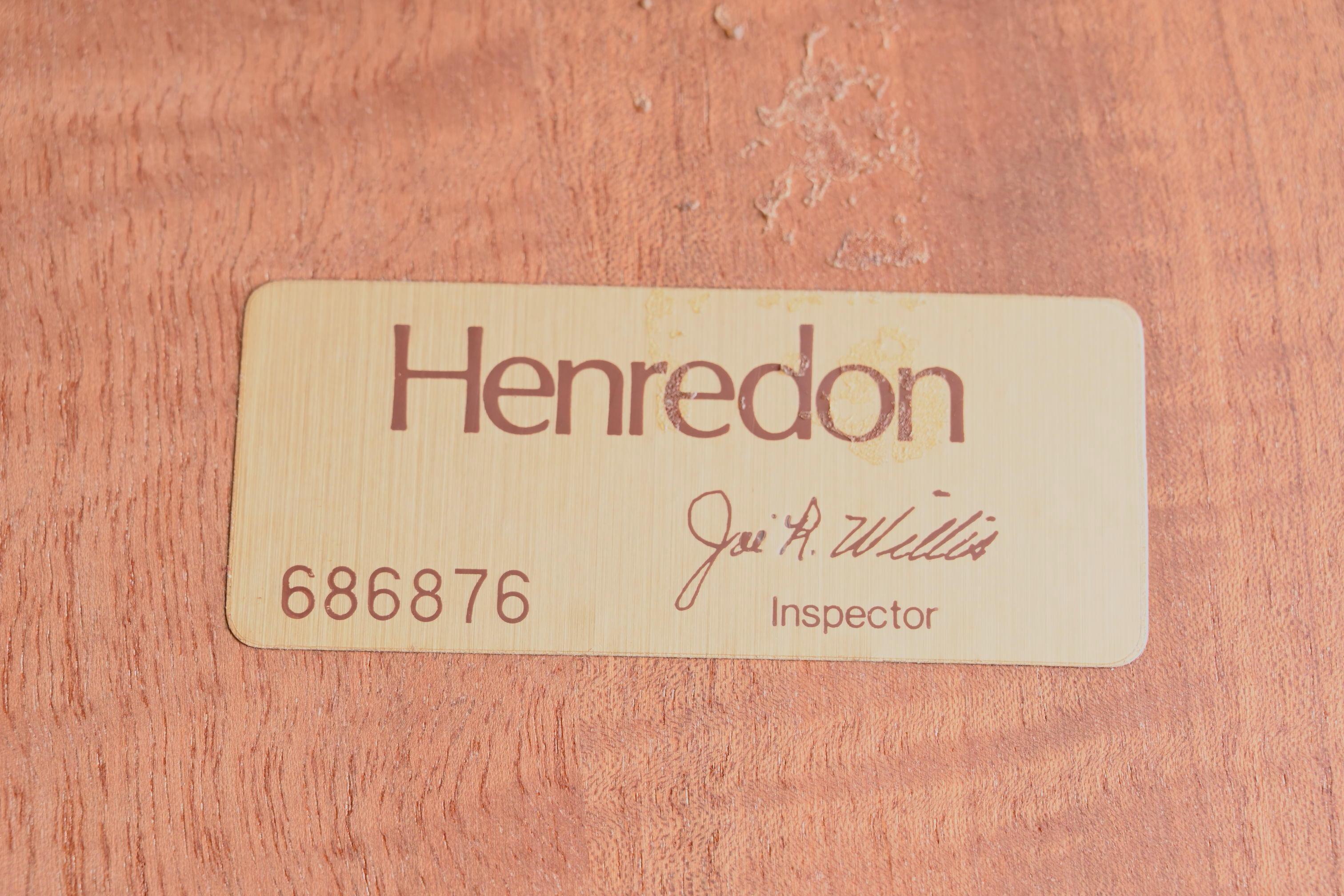 Henredon French Empire Pedestal Dining Table in Exotic Brazilian Daniella Wood For Sale 11
