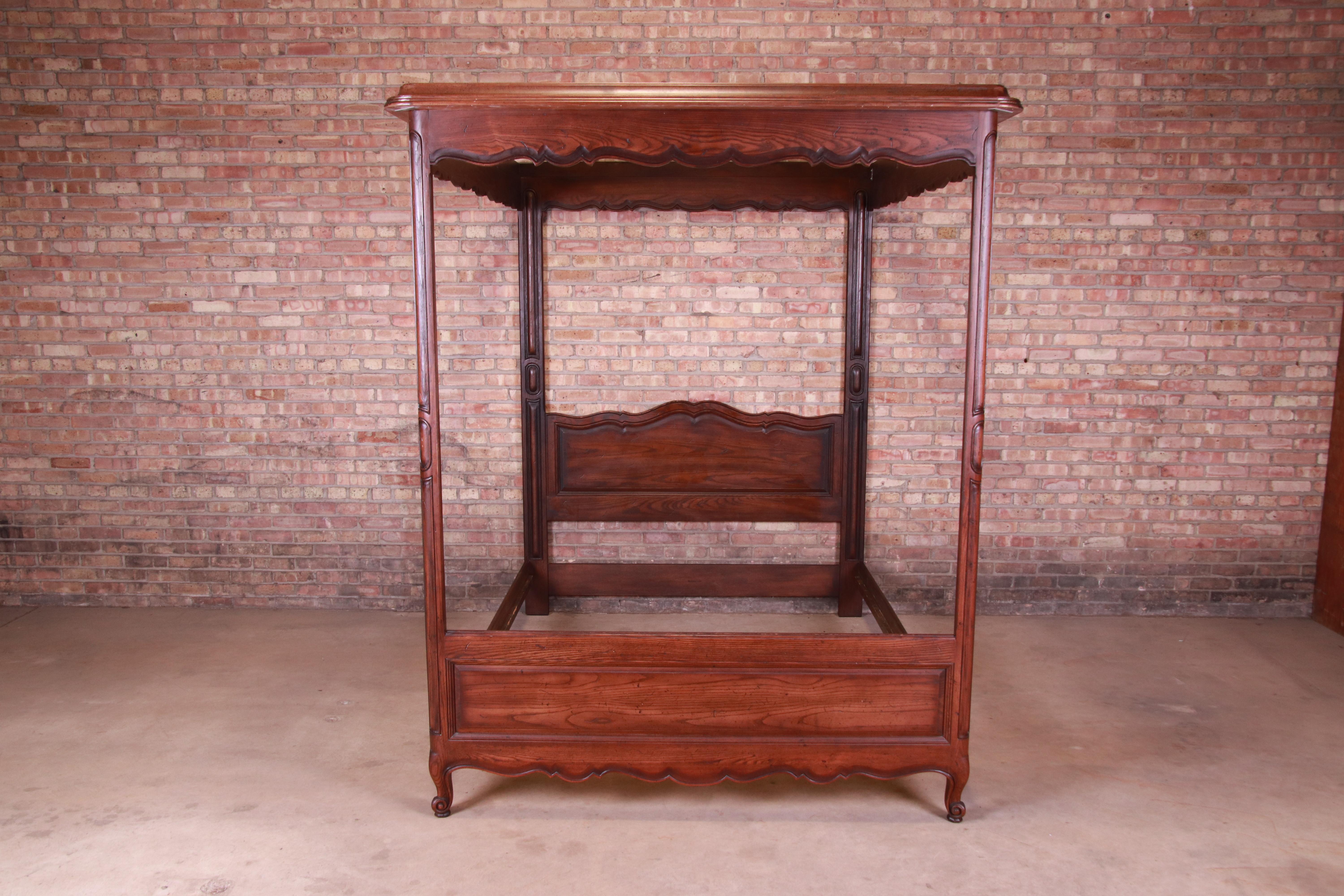 henredon canopy bed