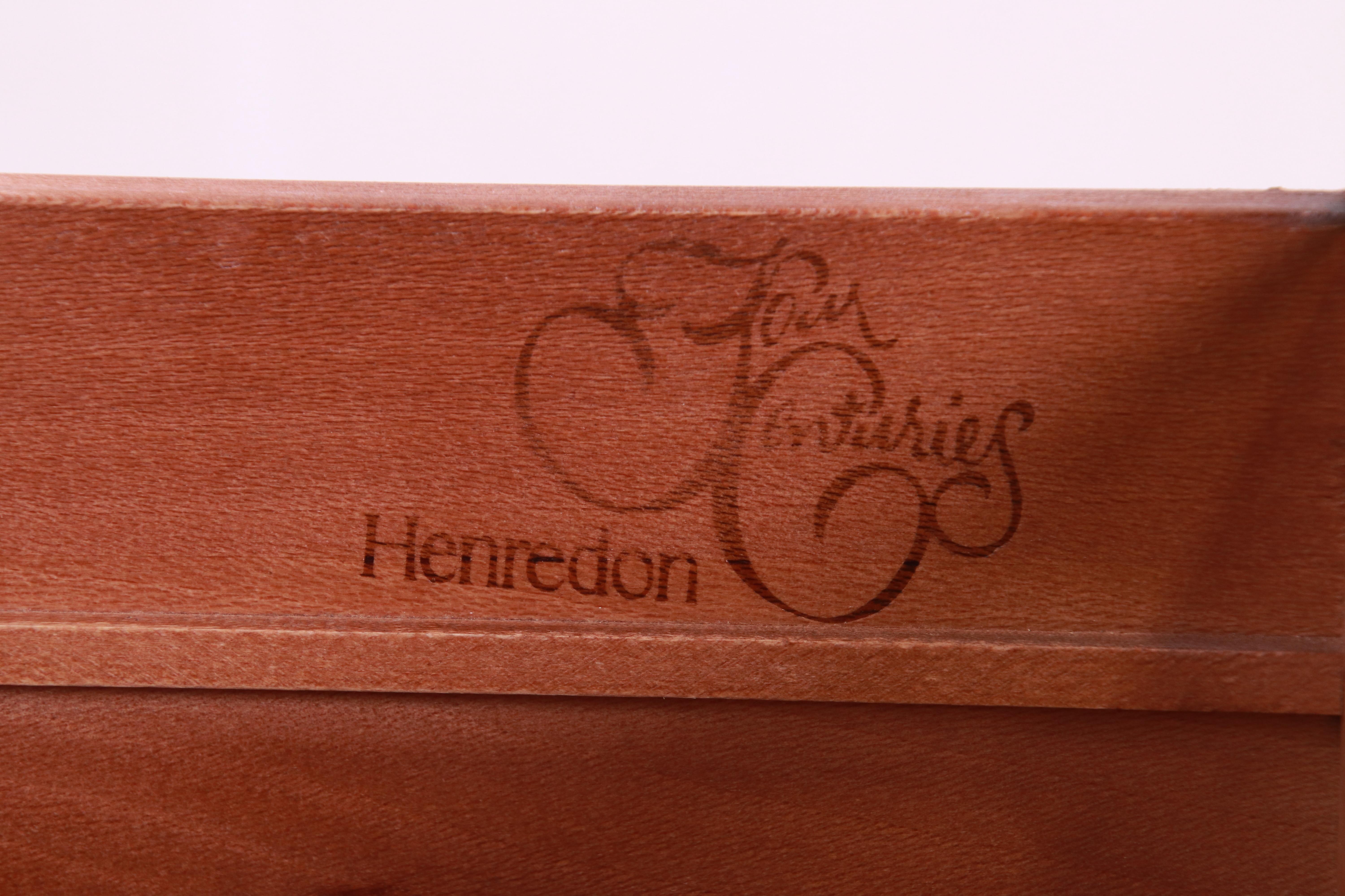 Henredon French Provincial Louis XV Carved Oak Triple Dresser or Credenza 8