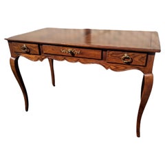 Henredon French Provincial Style Walnut Desk