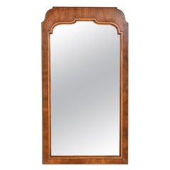 Henredon French Regency Louis XVI Carved Walnut Tall Wall Mirror