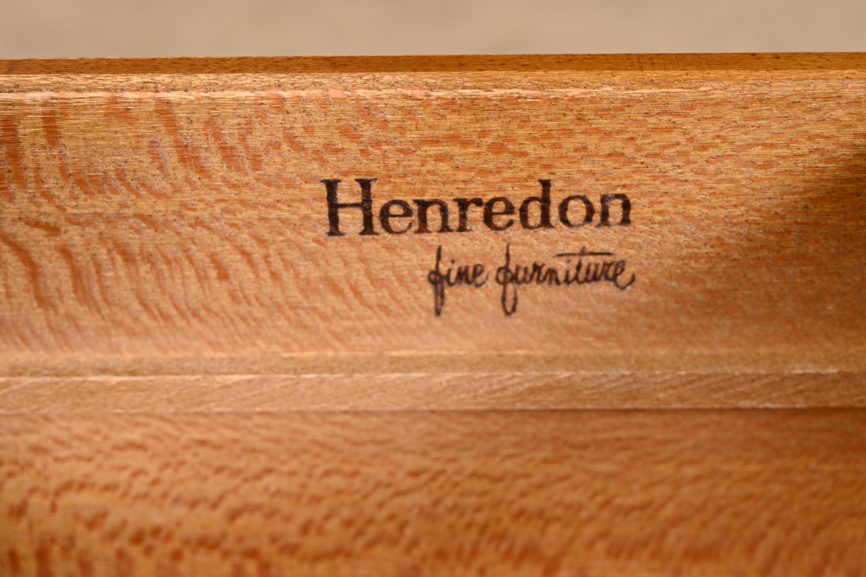 Henredon French Regency Louis XVI Fruitwood Highboy Dressers, Pair 9