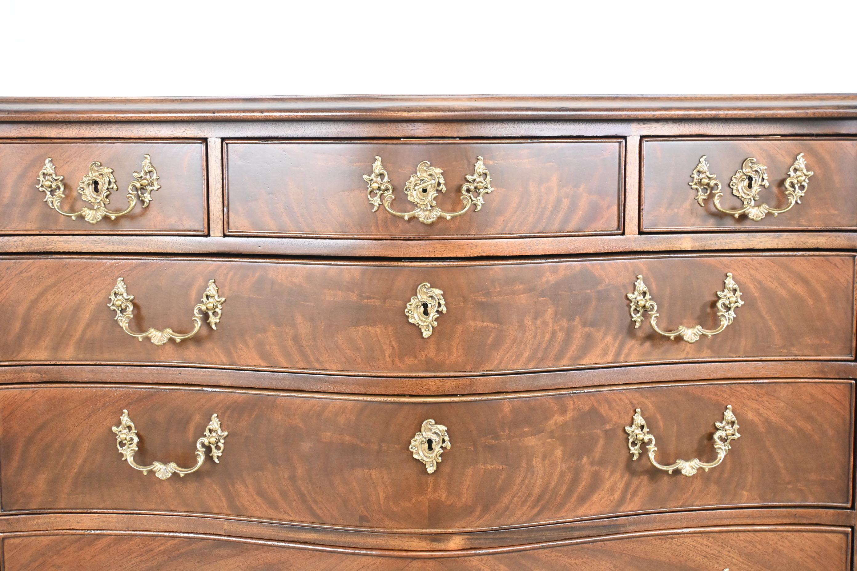 Burl Henredon French Style Chest of Drawers