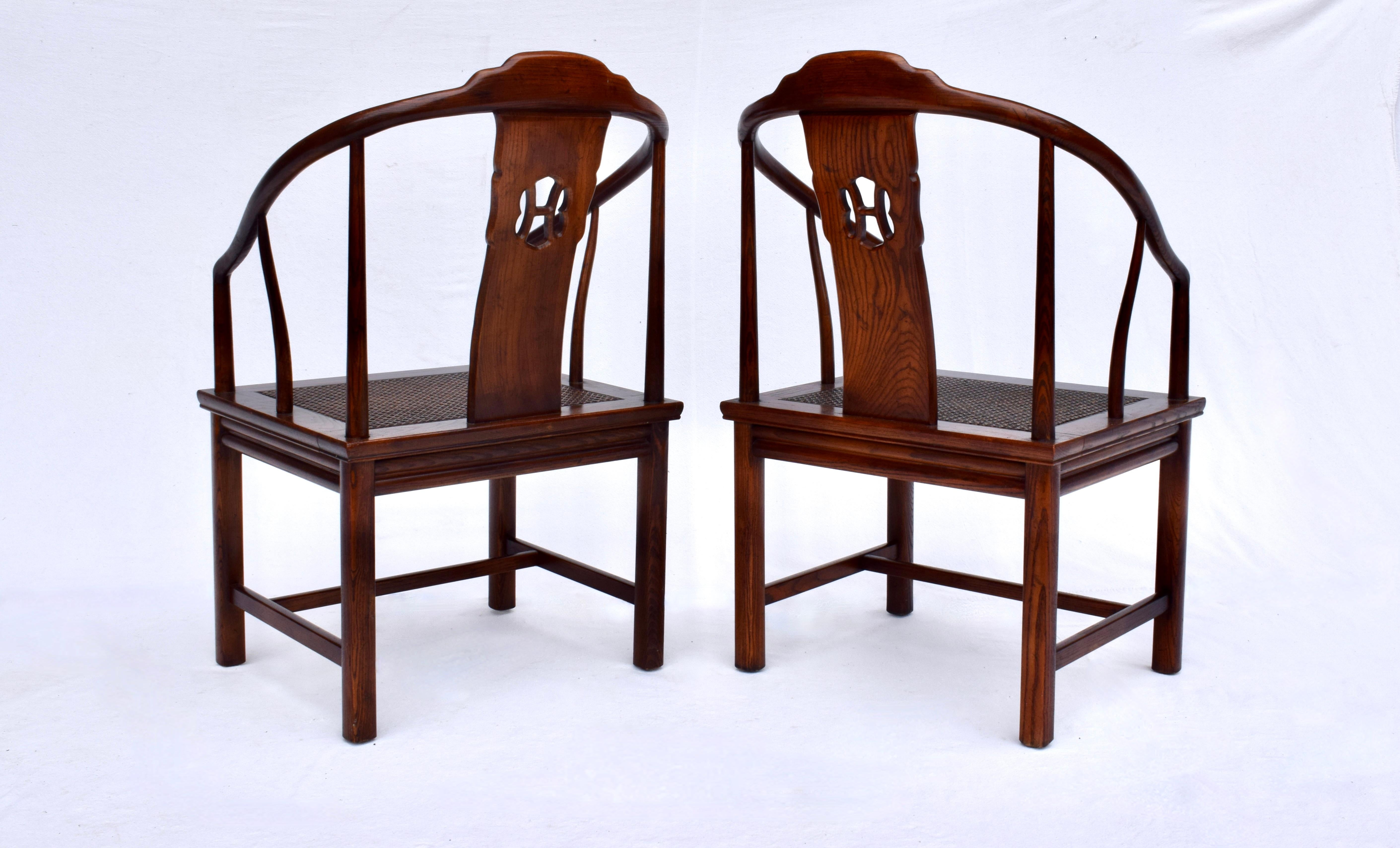 Upholstery Henredon Furniture Horseshoe Chinoiserie Dining Chairs