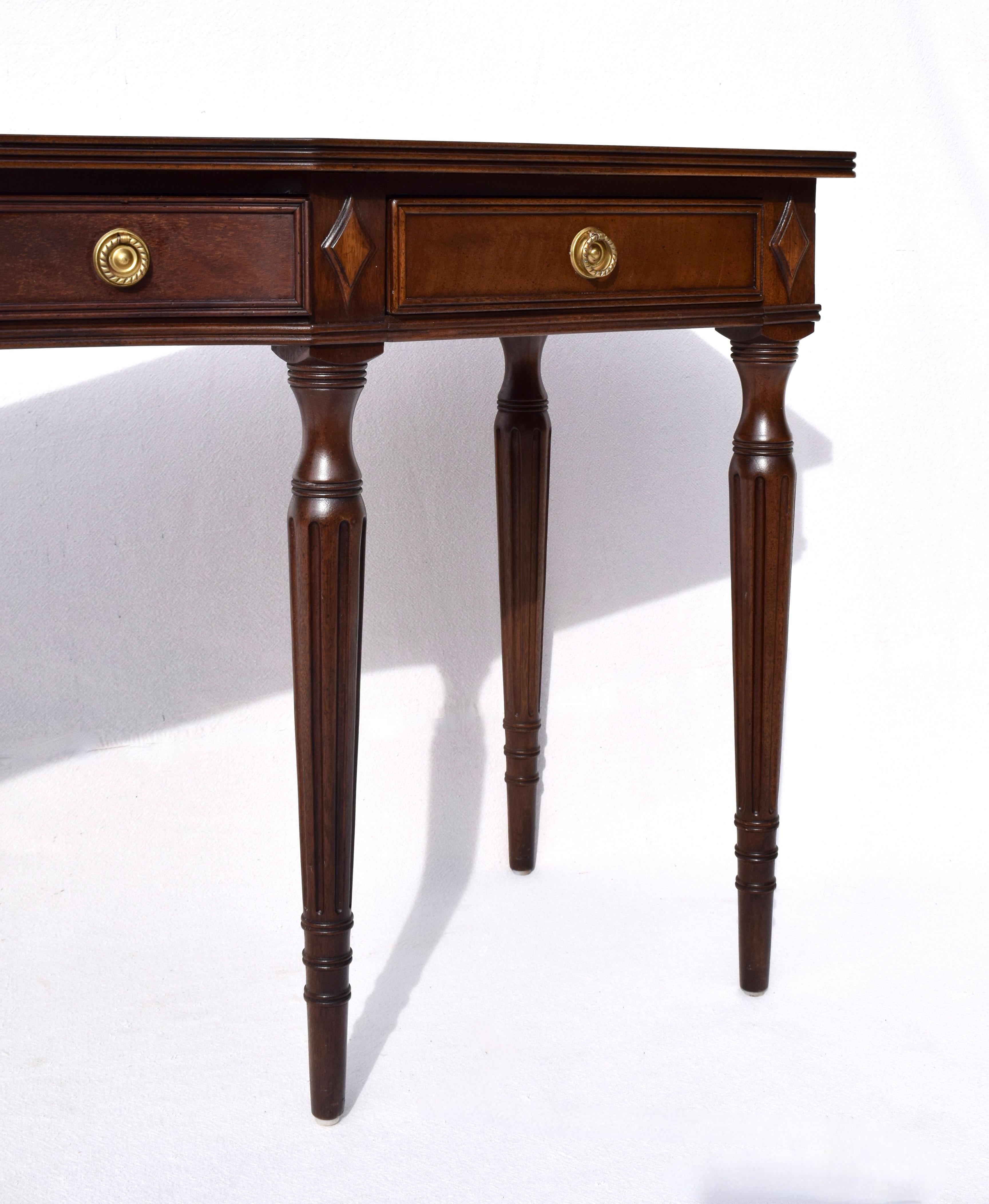 Henredon Furniture Traditional Regency Style Console Table 2