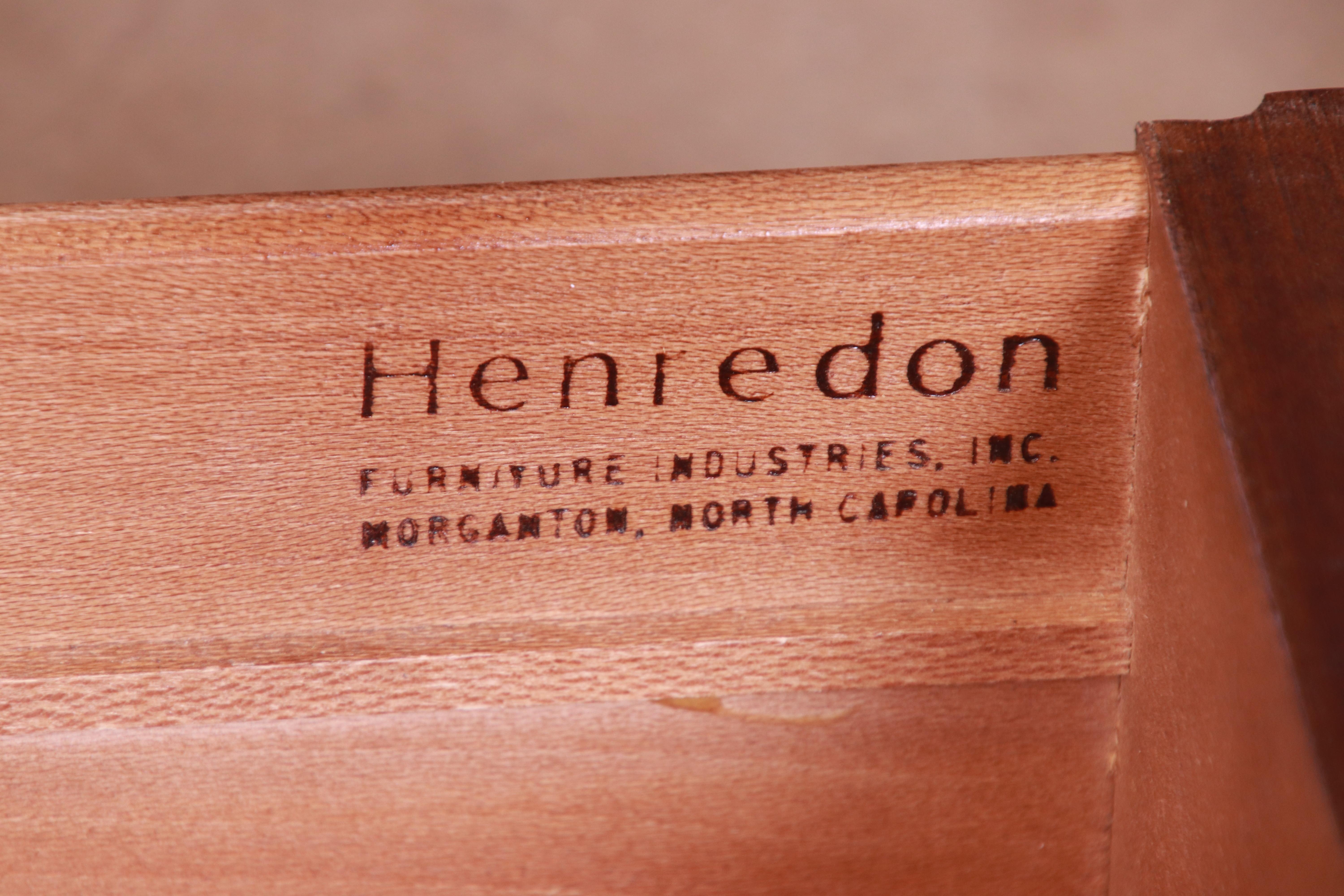 Henredon Georgian Carved Mahogany Dresser or Credenza 9