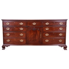 Henredon Georgian Carved Mahogany Dresser or Credenza