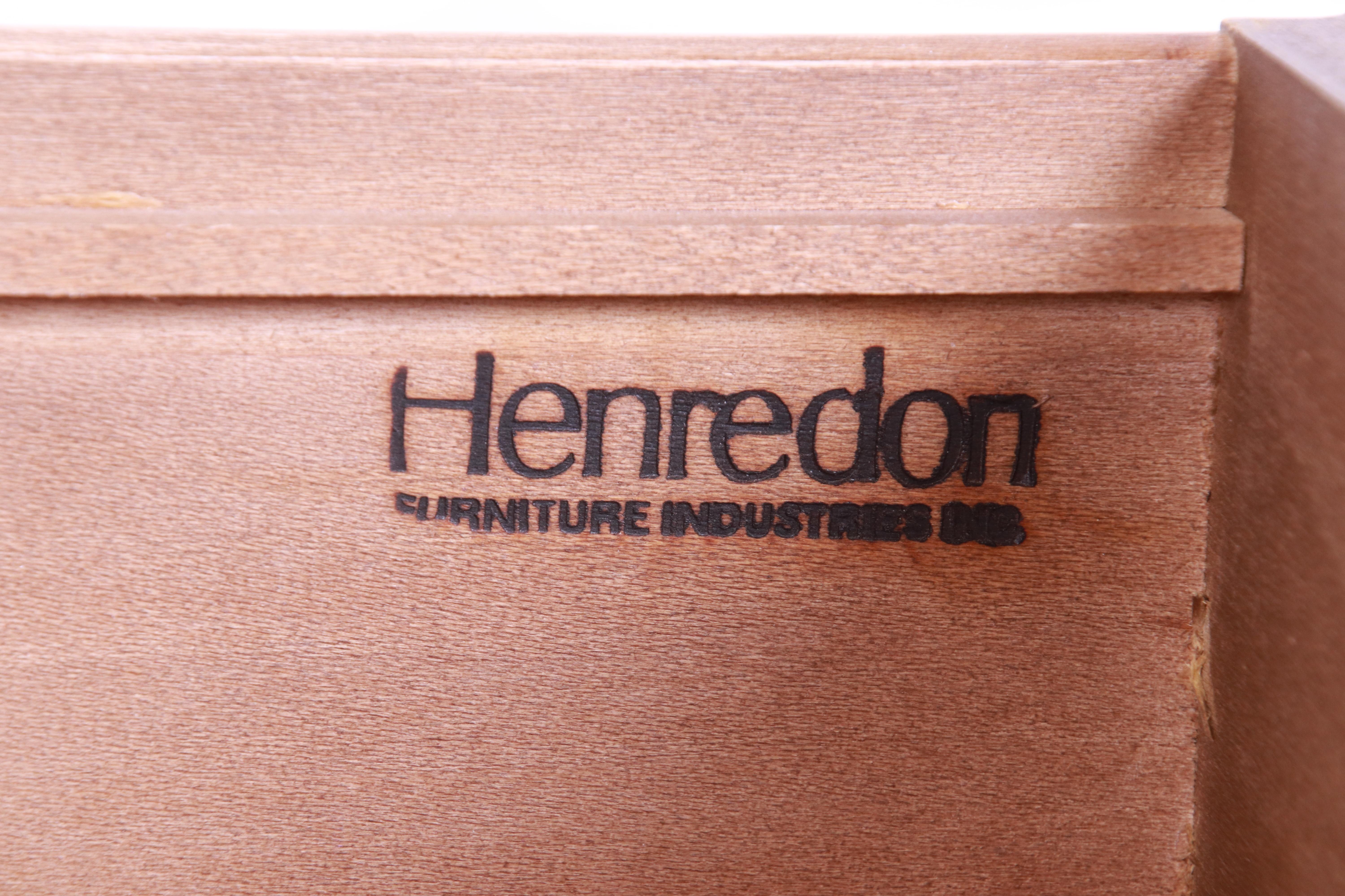 Henredon Georgian Mahogany Bachelor Chest 5