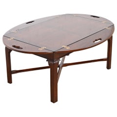 Henredon Georgian Mahogany Butler's Coffee Table